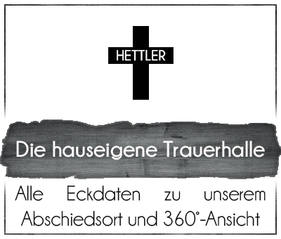 Die hauseigene Trauerhalle