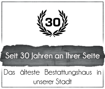 Seid 30 Jahren f&uuml;r Sie da